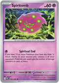 Spiritomb ME05: Pitch Black (PBL) - (#035/084) Holofoil Near Mint