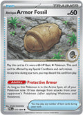 2026 Pokemon: ME05: Pitch Black (PBL) - Antique Armor Fossil (#072/084, Common)