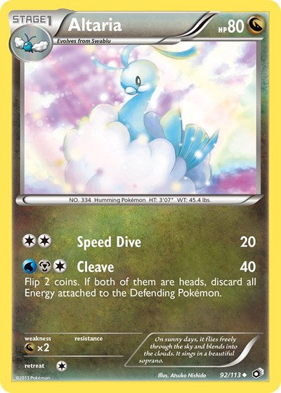 Altaria Legendary Treasures (LTR) - (#92/113) Near Mint
