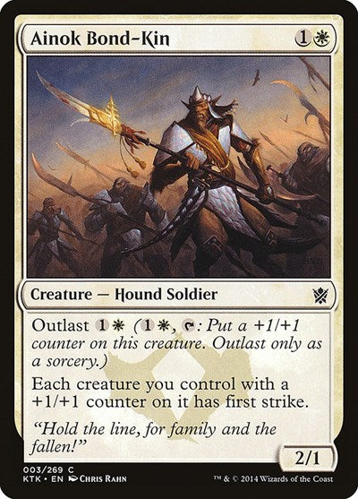 Ainok Bond Kin Khans of Tarkir (KTK) - (#3) Near Mint