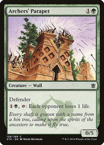 Archers Parapet Khans of Tarkir (KTK) - (#128) Near Mint