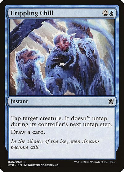 Crippling Chill Khans of Tarkir (KTK) - (#35) Near Mint