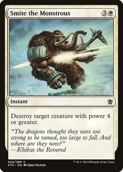 Smite the Monstrous Khans of Tarkir (KTK) - (#24) Near Mint