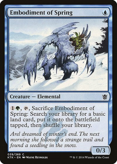 Embodiment of Spring Khans of Tarkir (KTK) - (#39) Near Mint