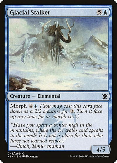 Glacial Stalker Khans of Tarkir (KTK) - (#41) Near Mint