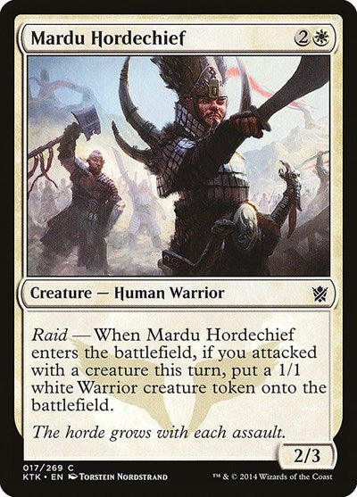 Mardu Hordechief Khans of Tarkir (KTK) - (#17) Near Mint
