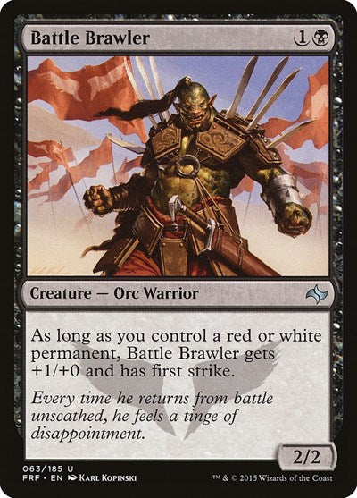 Battle Brawler Fate Reforged (FRF) - (#63) Near Mint