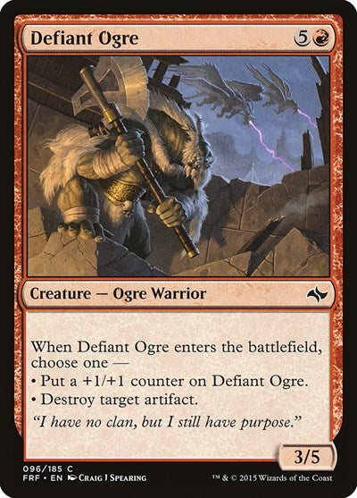 Defiant Ogre Fate Reforged (FRF) - (#96) Near Mint
