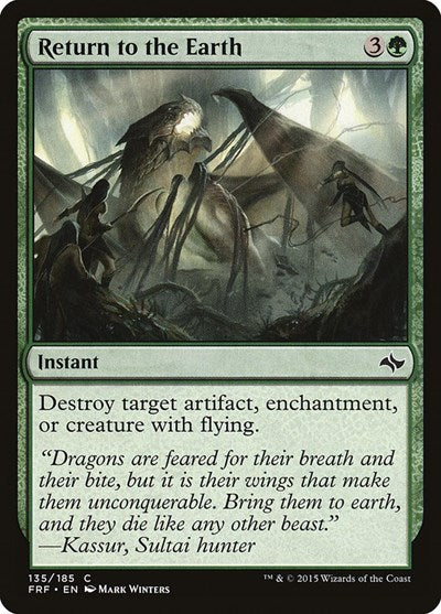 Return to the Earth Fate Reforged (FRF) - (#135) Near Mint