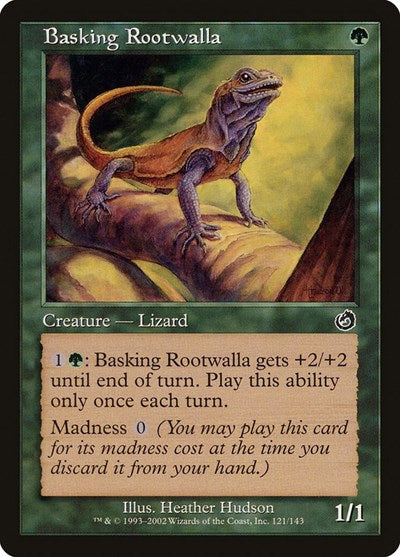 Basking Rootwalla Torment (TOR) - (#121) Near Mint