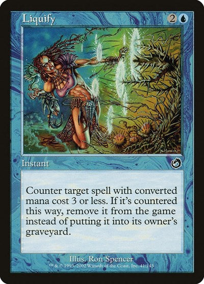 Liquify Torment (TOR) - (#41) Near Mint