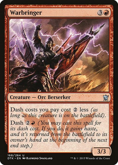 Warbringer Dragons of Tarkir (DTK) - (#168) Near Mint