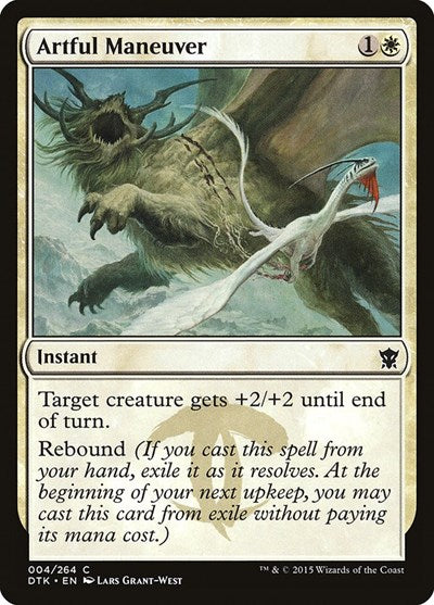 Artful Maneuver Dragons of Tarkir (DTK) - (#4) Near Mint