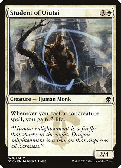 Student of Ojutai Dragons of Tarkir (DTK) - (#40) Near Mint