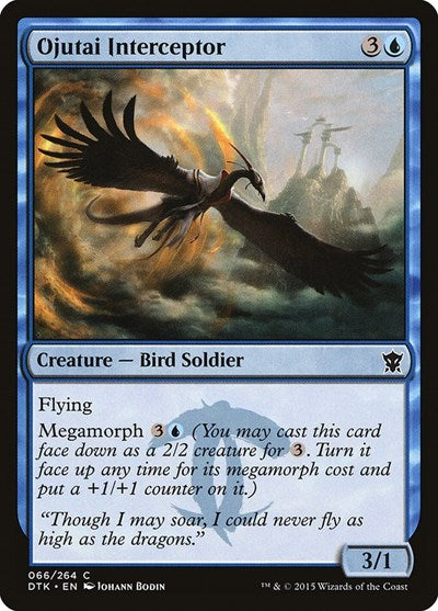 Ojutai Interceptor Dragons of Tarkir (DTK) - (#66) Near Mint