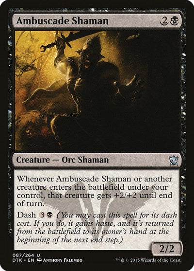 Ambuscade Shaman Dragons of Tarkir (DTK) - (#87) Near Mint