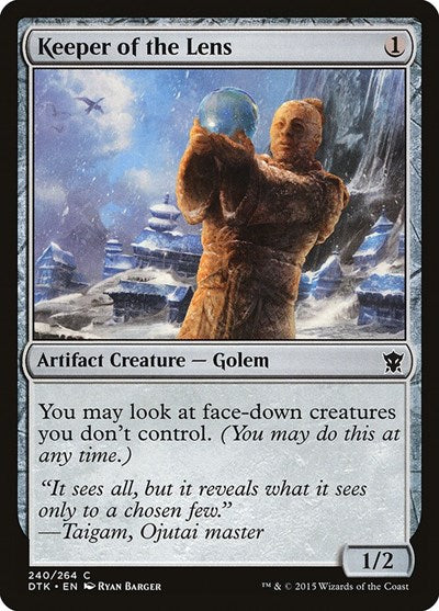 Keeper of the Lens Dragons of Tarkir (DTK) - (#240) Near Mint