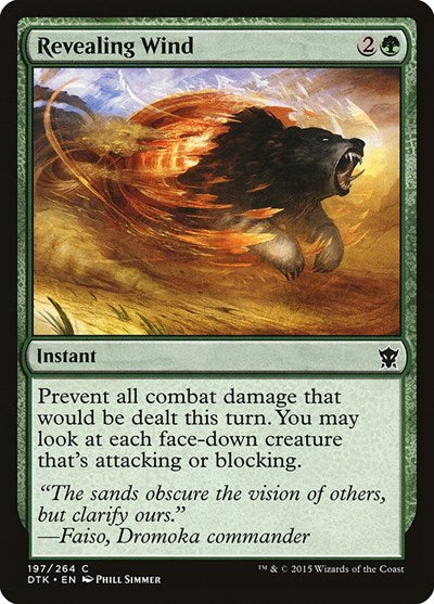 Revealing Wind Dragons of Tarkir (DTK) - (#197) Near Mint