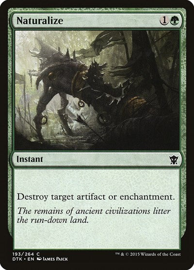 Naturalize Dragons of Tarkir (DTK) - (#193) Near Mint
