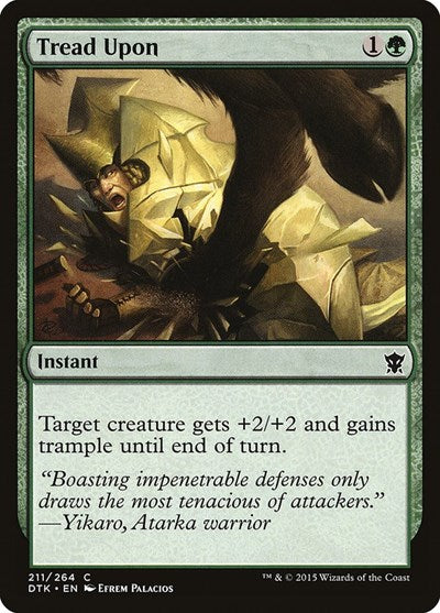 Tread Upon Dragons of Tarkir (DTK) - (#211) Near Mint