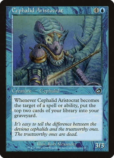 Cephalid Aristocrat Torment (TOR) - (#27) Near Mint