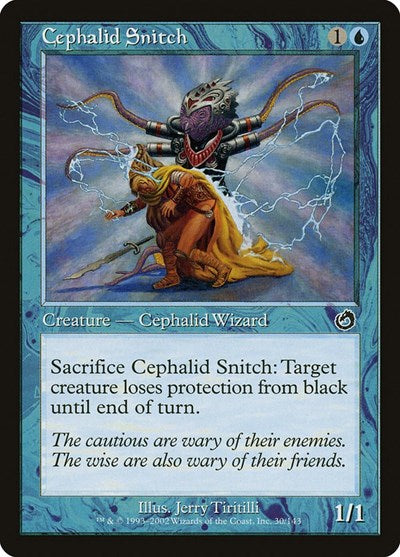 Cephalid Snitch Torment (TOR) - (#30) Near Mint