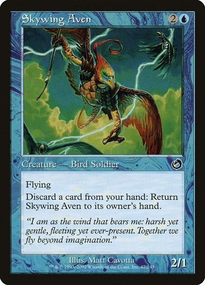 Skywing Aven Torment (TOR) - (#47) Near Mint