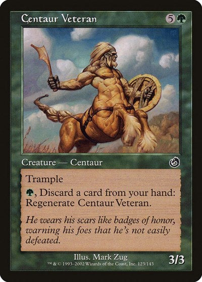 Centaur Veteran Torment (TOR) - (#123) Near Mint